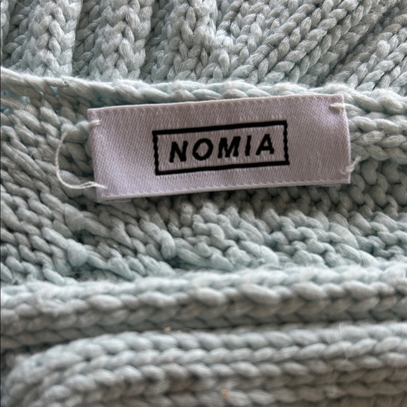 Nomi Sky Blue V-Neck Sweater - Picture 5 of 7